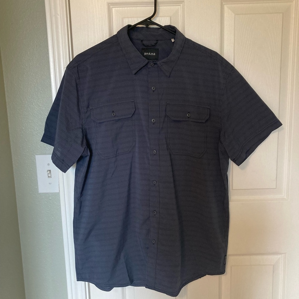 Prana vented button down shirt. Large.